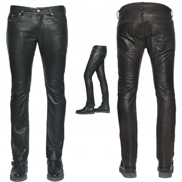 Leather Pants Men's